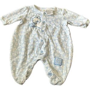 Sesame Street infant 0–3 month footed sleeper